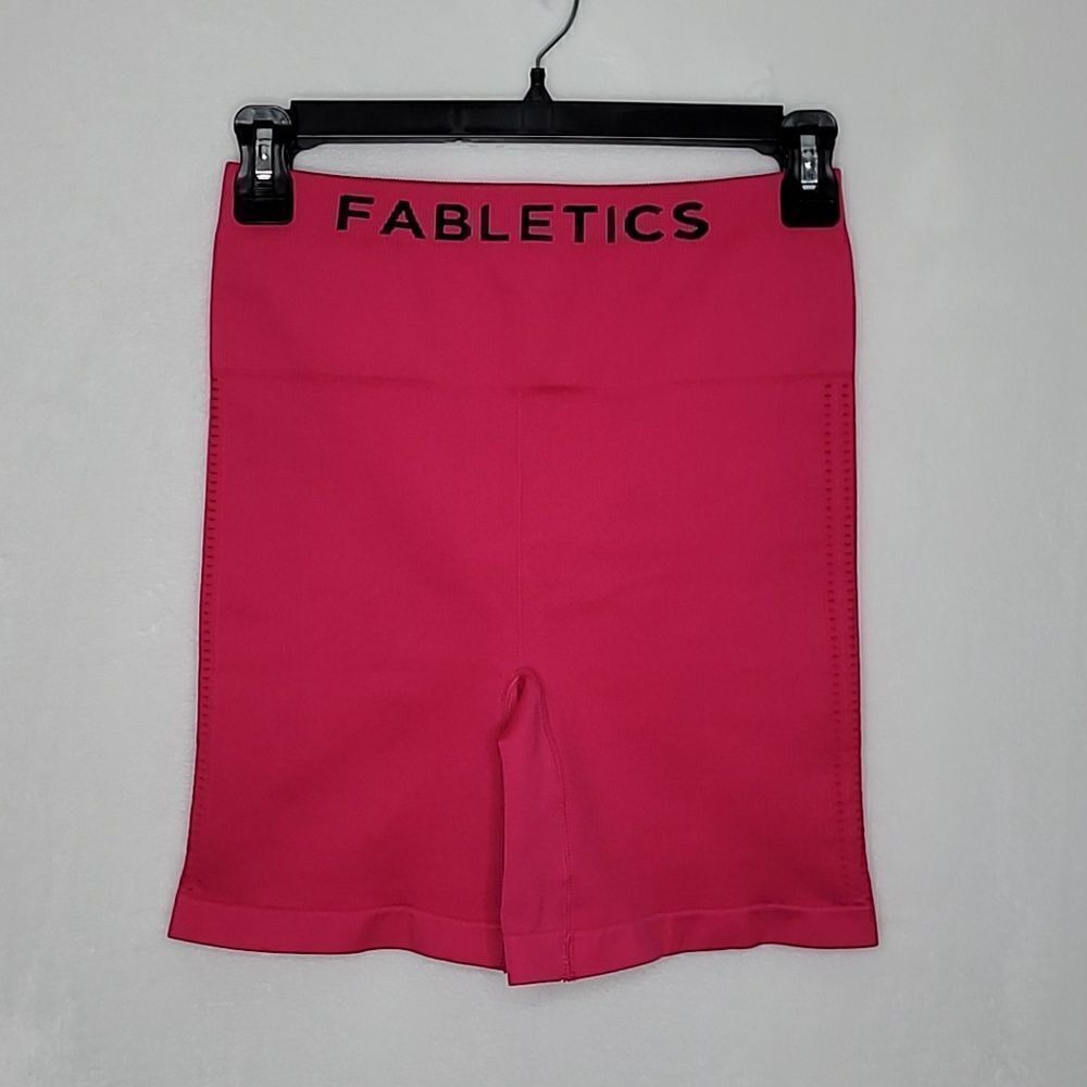 Fabletics High Waist Compression Shorts Size Medium